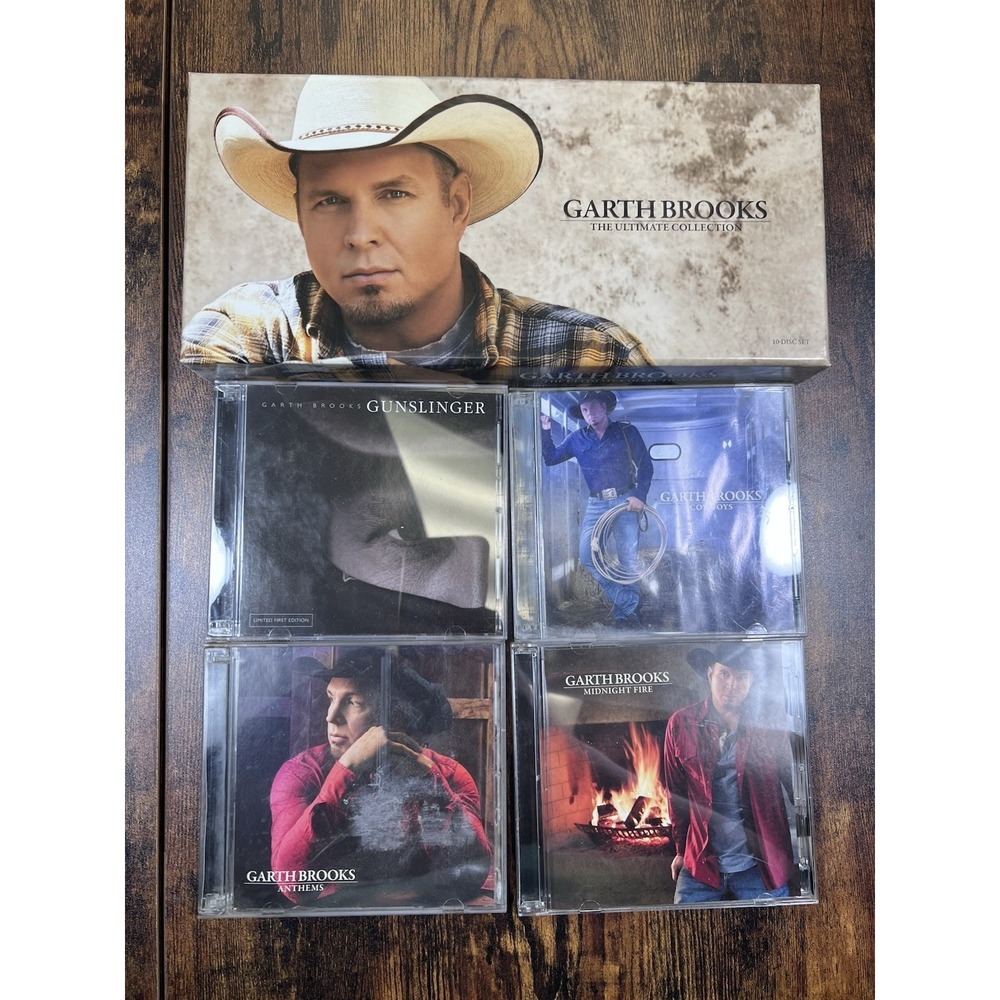 Garth Brooks - The Ultimate Collection Exclusive 10 Discs Box Set INCOMPLETE